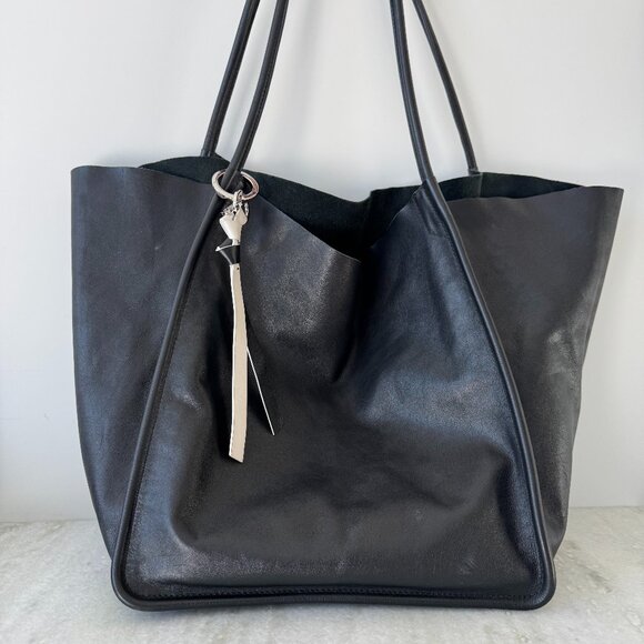 Proenza Schouler Black Slouchy Leather XL Tote Bag - Picture 1 of 15
